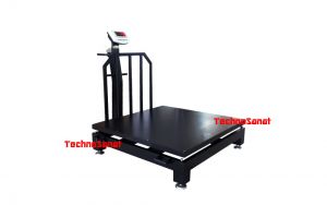 باسکول  1000 کیلو ثابت گالوانیزه (100*100) (محک)
