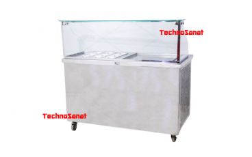  بستنی ساز رولی تک سینی با بن ماری (تکنوصنعت)